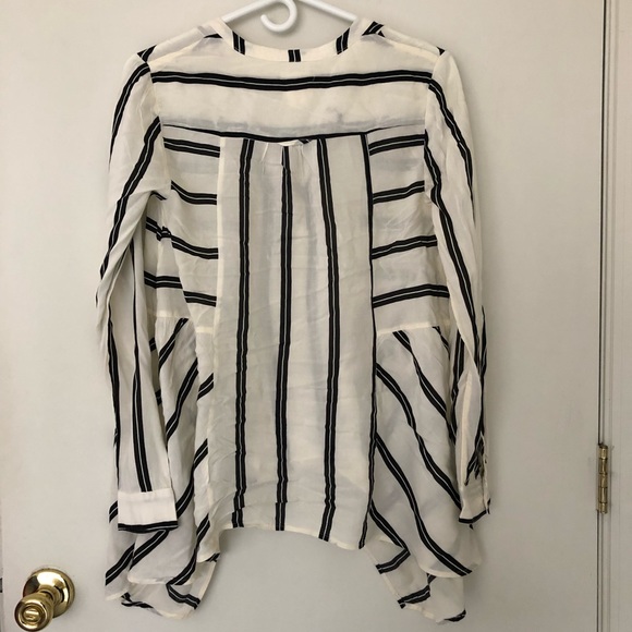 Anthropologie Maeve Asymmetrical Blouse - Picture 5 of 5